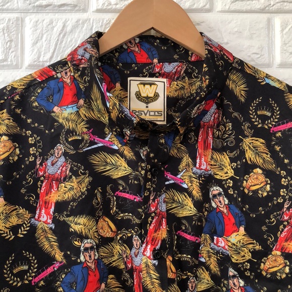 Ric flair hawaiian shirt Clearance